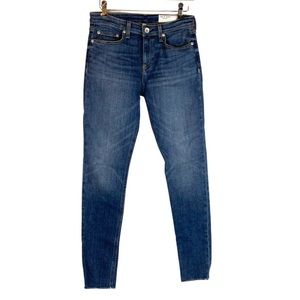 rag & bone Cate Mid Rise Skinny Jeans in Juni, 26